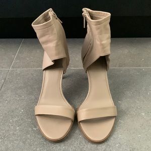 Vince open toe heels